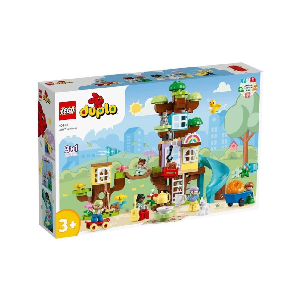 LEGO Duplo 3ü1 Arada Ağaç Ev LEGO Seti - 126 Parça