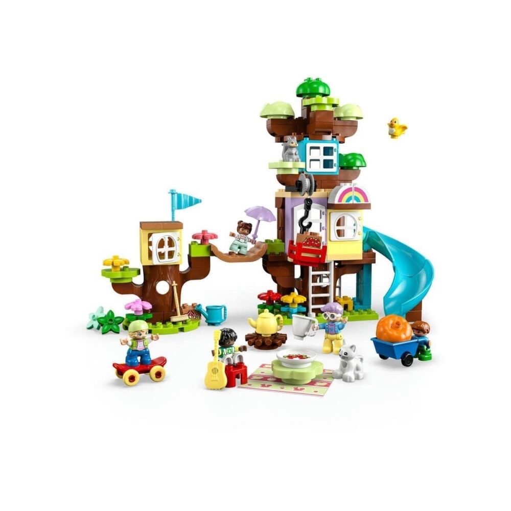 LEGO Duplo 3ü1 Arada Ağaç Ev LEGO Seti - 126 Parça