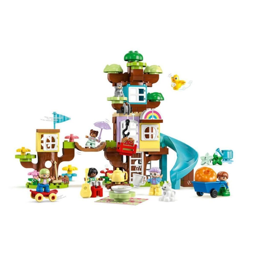 LEGO Duplo 3ü1 Arada Ağaç Ev LEGO Seti - 126 Parça