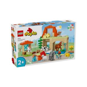 LEGO DUPLO Kasabası Çiftlikte Hayvanların Bakımı 10416 - 2 Yaş ve Üzeri Çocuklar için Oyuncak Yapım Seti 74 Parça