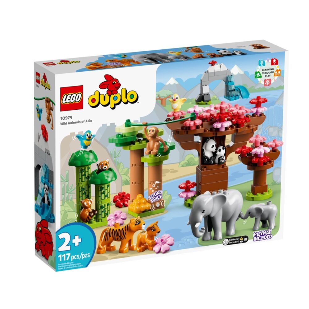 Lego Duplo - Vahşi Asya Hayvanları Oyun Seti 117 parça