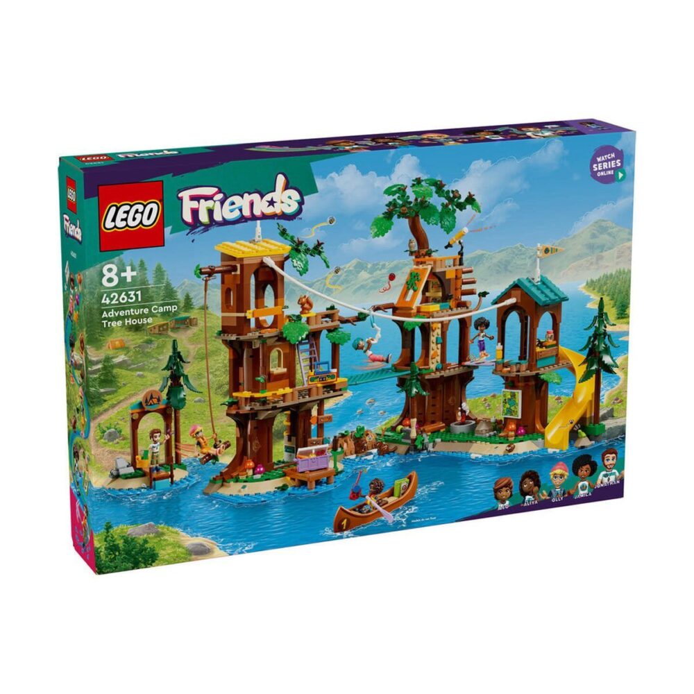 Lego Friends Adventure Camp Tree House Yaratıcı Oyuncak Yapım Seti 1128 Parça