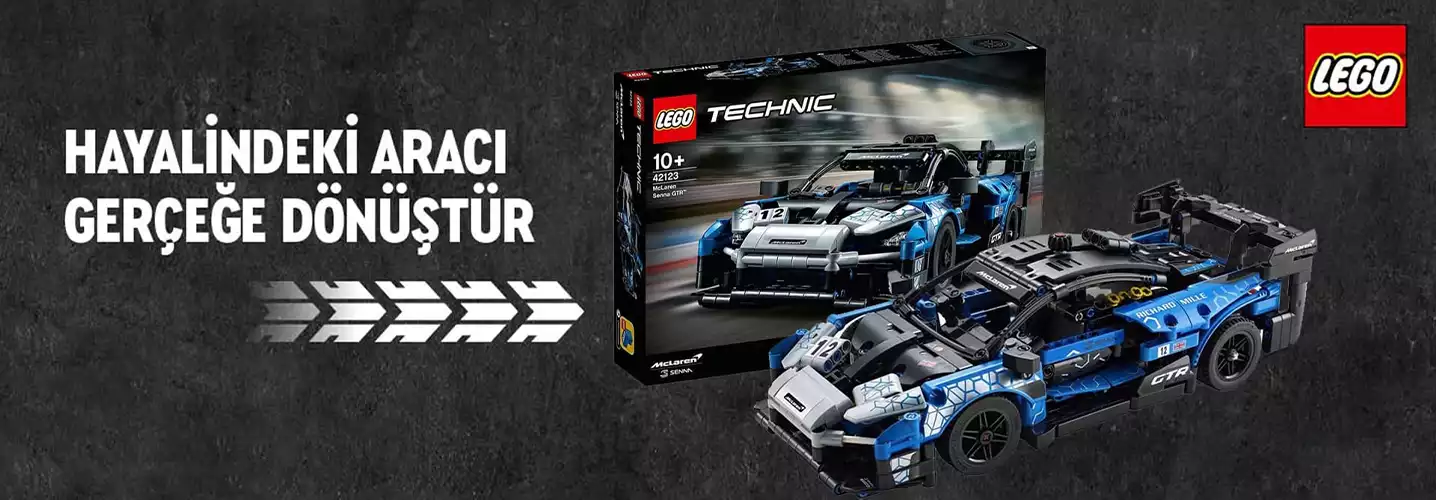 Lego Technic yapım setleri Oyuncakmatik'de! *2026 Oyuncakmatik Hayalinde ki aracı gerçeğe dönüştür Lego Technic