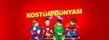 Lisanslı Çocuk Parti Kostümleri