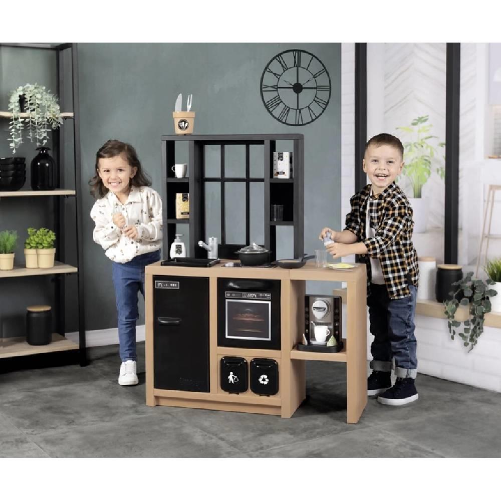 Loft Kitchen Çatı Katı Endüstriyel Yeni Şık Tasarım Mutfak Oyun Seti