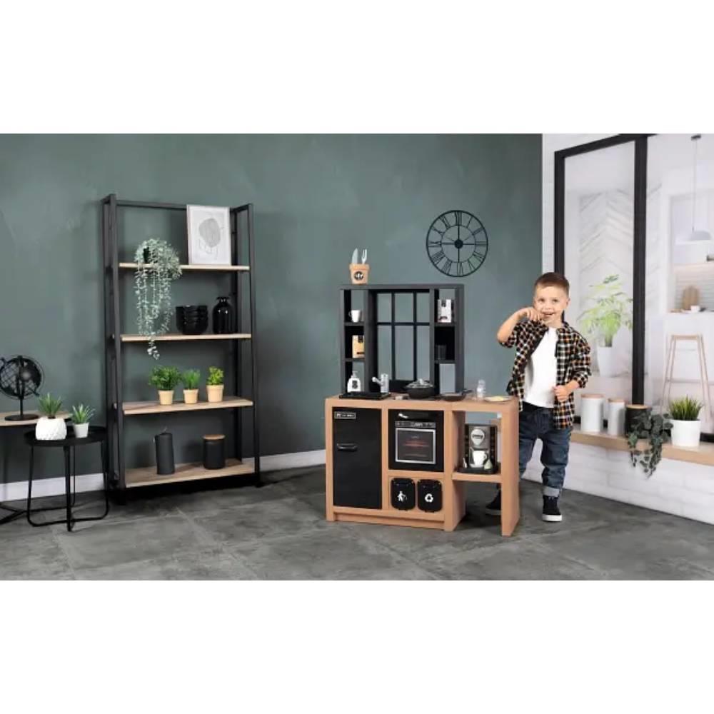 Loft Kitchen Çatı Katı Endüstriyel Yeni Şık Tasarım Mutfak Oyun Seti
