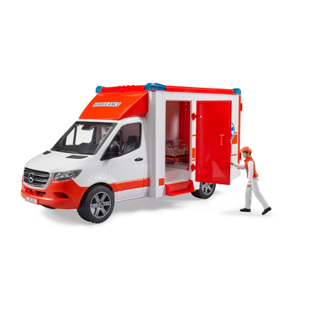 Mercedes Benz Sprinter Sirenli Ambulans ve Ekibi