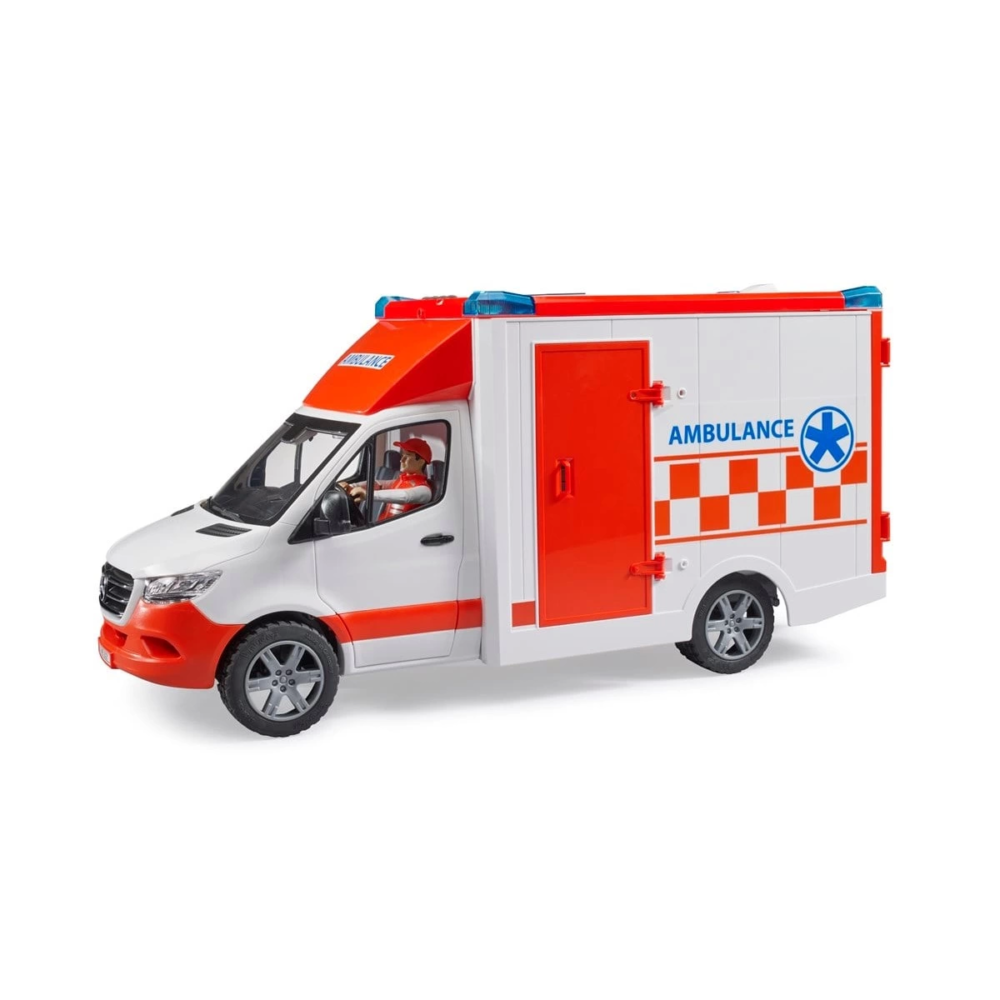 Mercedes Benz Sprinter Sirenli Ambulans ve Ekibi