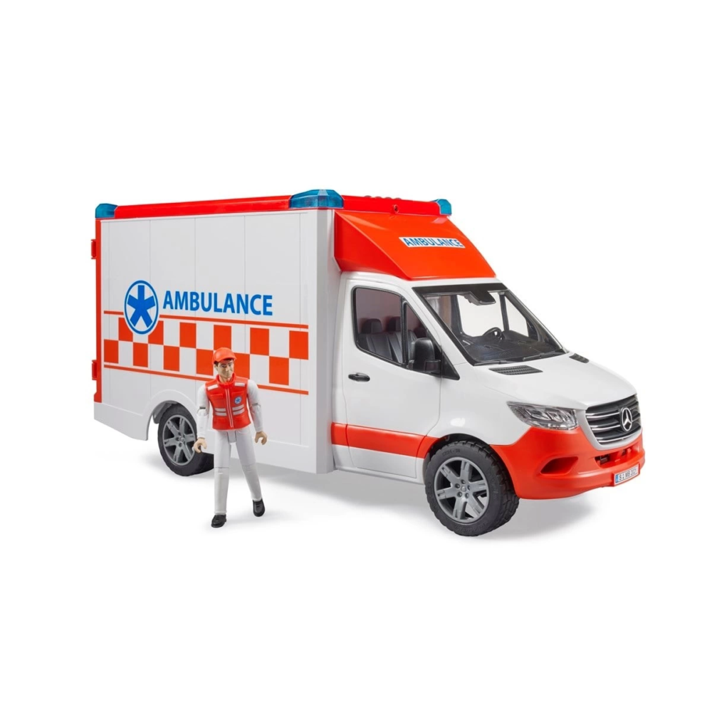 Mercedes Benz Sprinter Sirenli Ambulans ve Ekibi