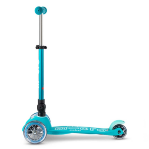 Micro Mini Micro Deluxe Foldable 3 Tekerlekli Scooter Aqua