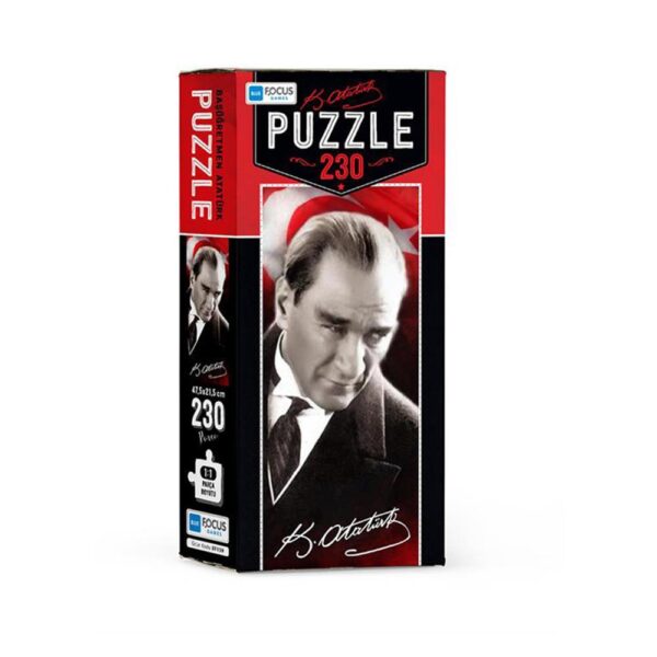 Mustafa Kemal Atatürk Puzzle Yapboz - 230 Parça