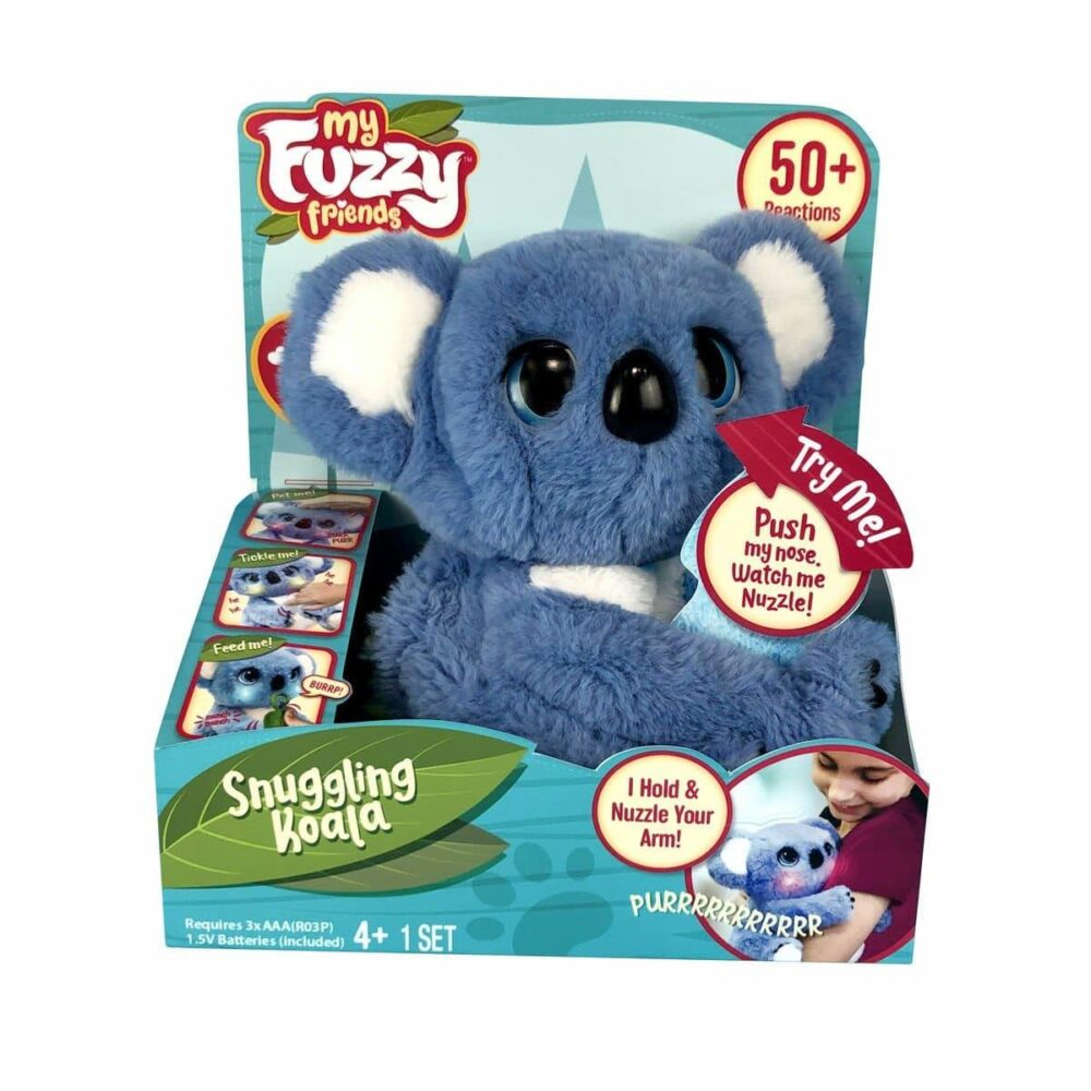 My Fuzzie Friends İnteraktif Peluş Sesli ve Işıklı Koala