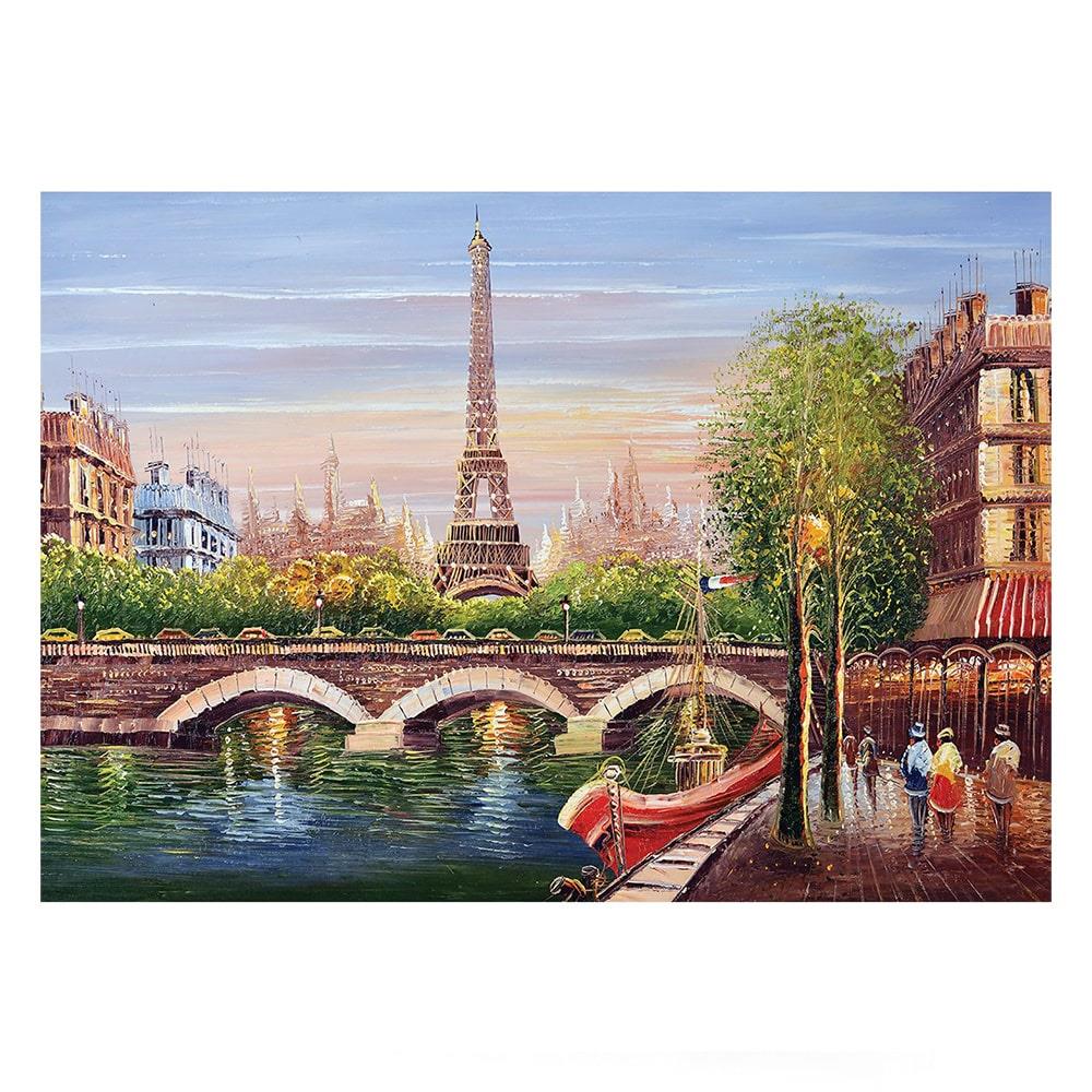 Paris Seine Nehri Puzzle & Yapboz - 500 Parça