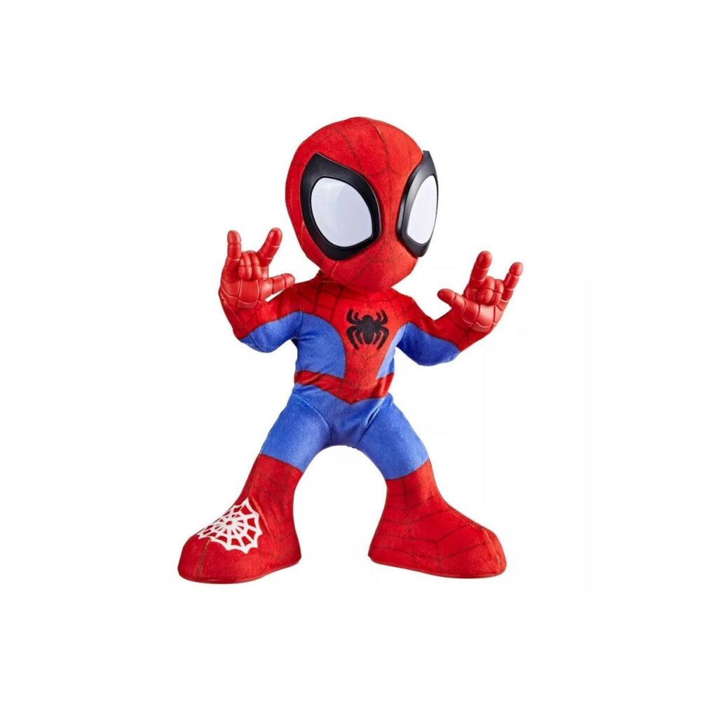 Peluş Spider-Man Spidey Amazing Friends Dans Eden İnteraktif Figür Pelüş