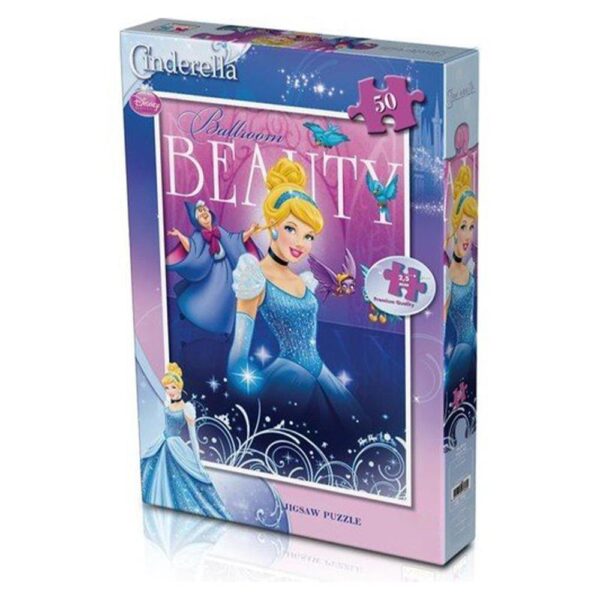 Prenses Cinderella Puzzle & Yapboz - 50 Parça