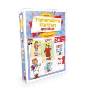 Preschool Tamamlama Kartları Meslek Eğitici Set