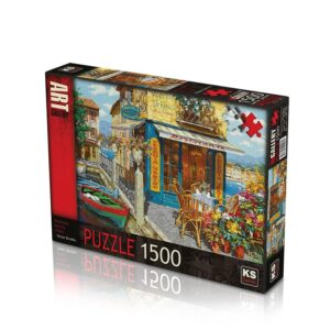 Restoran Vecchia Urbino Puzzle & Yapboz - 1500 Parça