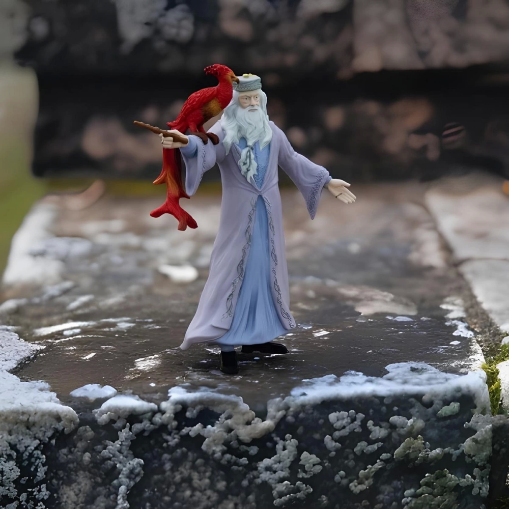 Schleich Albus Dumbledore Fawkes 42637