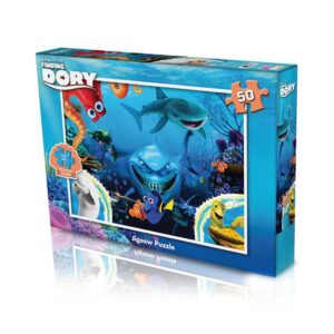 Sevimli Balık Dory Puzzle & Yapboz - 50 Parça