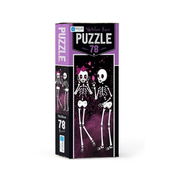 Skeleton Love Puzzle Yapboz - 78 Parça