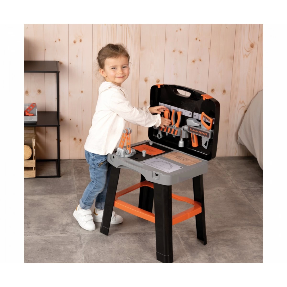 Smoby Black & Decker OBY B+D Bricolo Akıllı Çalışma Tezgahı