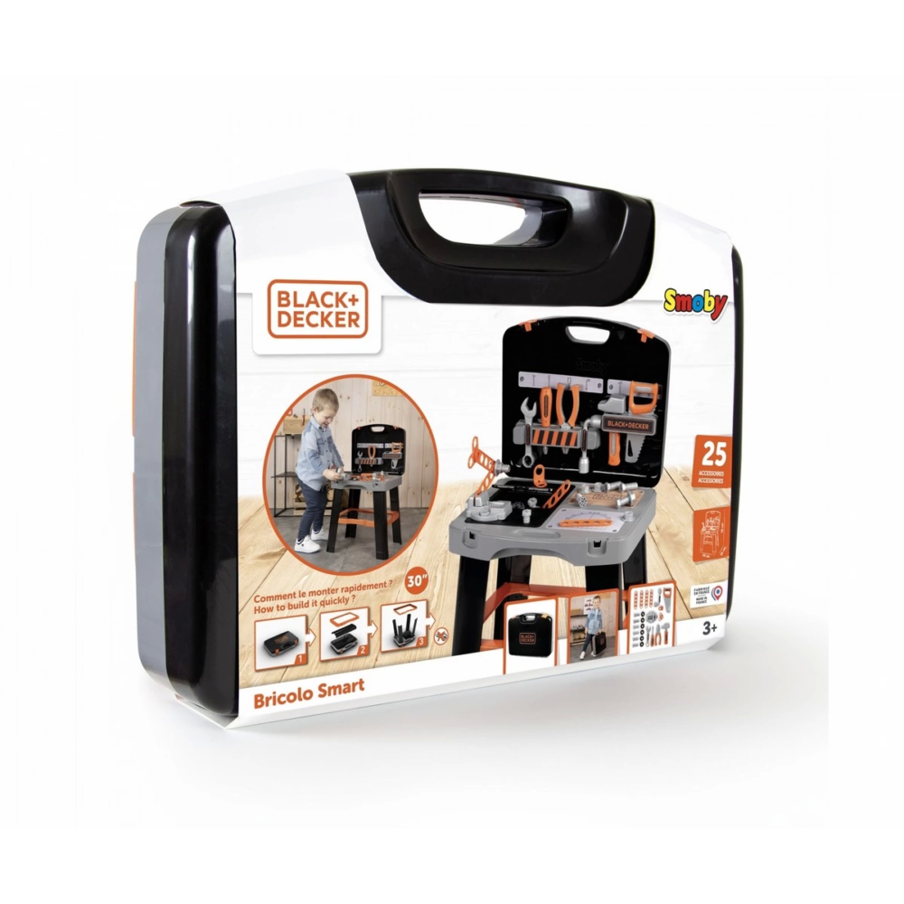 Smoby Black & Decker OBY B+D Bricolo Akıllı Çalışma Tezgahı