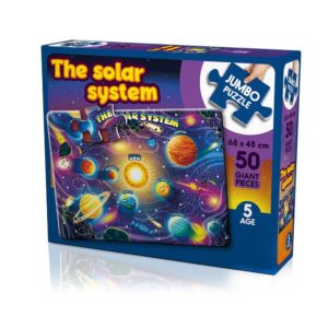 Solar System Gezegenler Çocuk Puzzle & Yapboz - 50 Parça