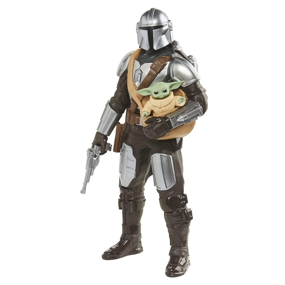 Star Wars Galactic Action Mandalorian and Grogu Figür Seti