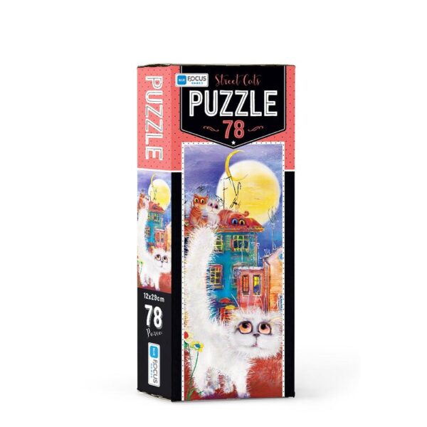 Street Cats Puzzle Yapboz - 78 Parça