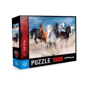 Visual Arts Horses Puzzle Yapboz - 1000 Parça